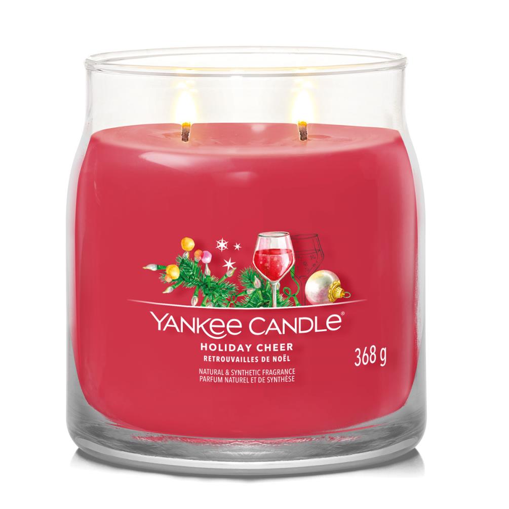 Yankee Candle Holiday Cheer Medium Jar Extra Image 1
